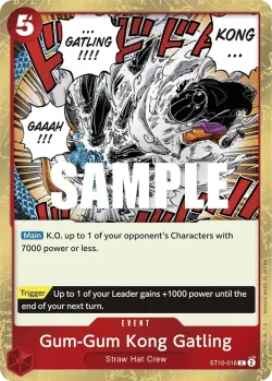 Gum-Gum Kong Gatling 「ST10-016」「EN」