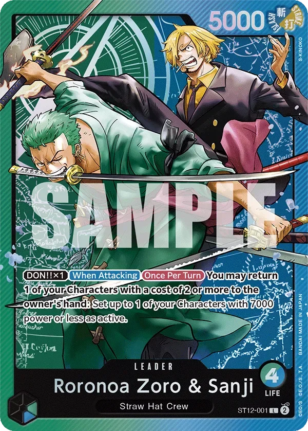 Roronoa Zoro & Sanji 「ST12-001」「EN」