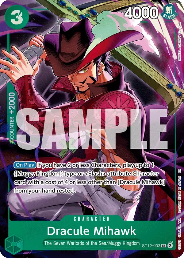Dracule Mihawk 「ST12-003」 — Misc. Promos aa「EN」