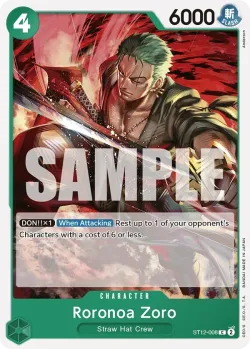 Roronoa Zoro 「ST12-008」「EN」