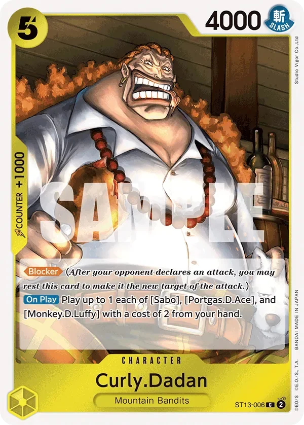 Curly.Dadan 「ST13-006」「EN」