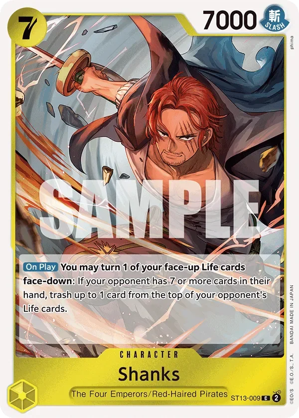 Shanks 「ST13-009」「EN」