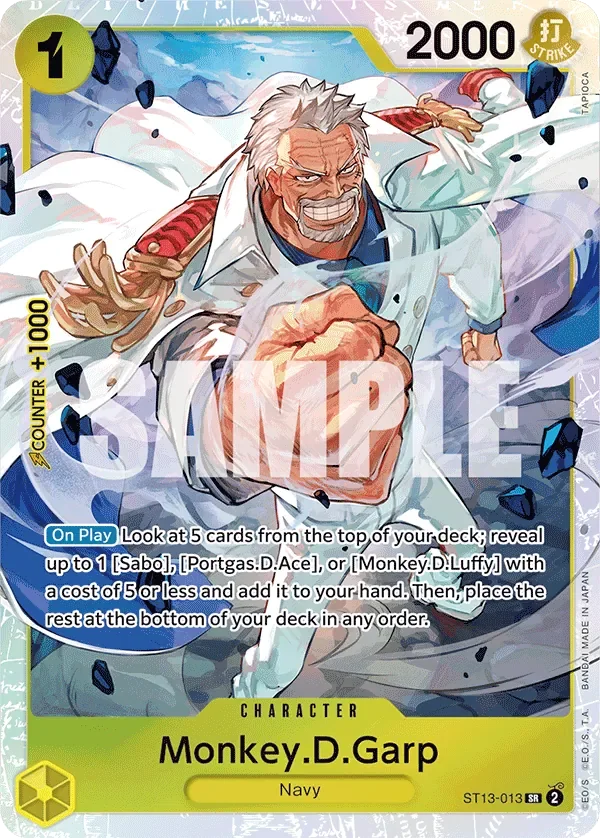 Monkey.D.Garp 「ST13-013」「EN」
