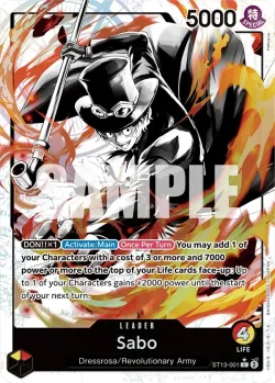 Sabo 「ST13-001」 — Ultra Deck: The Three Brothers「EN」