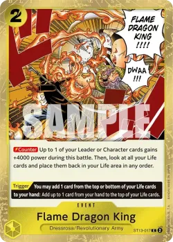 Flame Dragon King 「ST13-017」「EN」