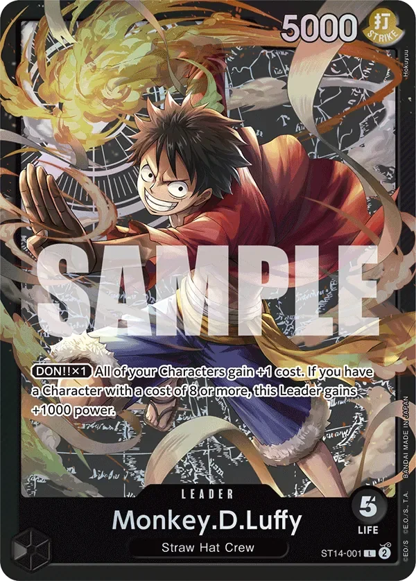 Monkey.D.Luffy 「ST14-001」「EN」