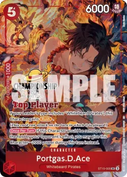 Portgas.D.Ace 「ST15-005」 — CS 25–26 Top Player Pack aa「EN」