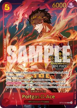 Portgas.D.Ace 「ST15-005」 — Japanese 3rd Anniversary Set aa「EN」
