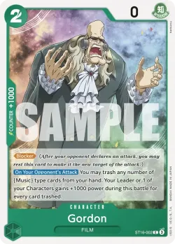 Gordon 「ST16-002」「EN」
