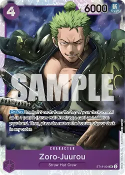 Zoro-Juurou 「ST18-004」「EN」