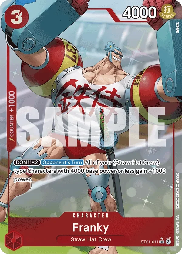 Franky 「ST21-011」 — EX Gear 5 fa「EN」
