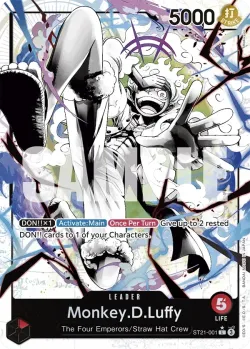 Monkey.D.Luffy 「ST21-001」 — EX Gear 5「EN」