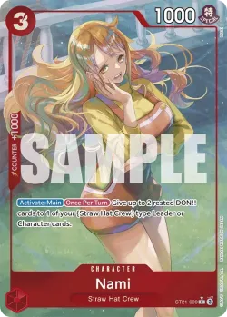 Nami 「ST21-009」 — EX Gear 5 fa「EN」