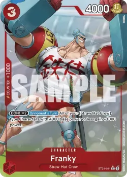 Franky 「ST21-011」 — EX Gear 5 fa「EN」