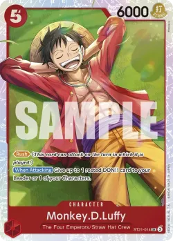 Monkey.D.Luffy 「ST21-014」「EN」