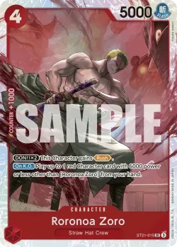 Roronoa Zoro 「ST21-015」「EN」
