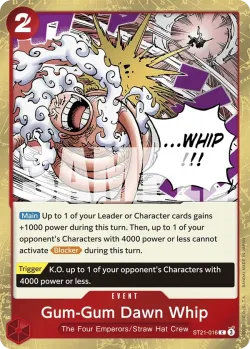 Gum-Gum Dawn Whip 「ST21-016」「EN」