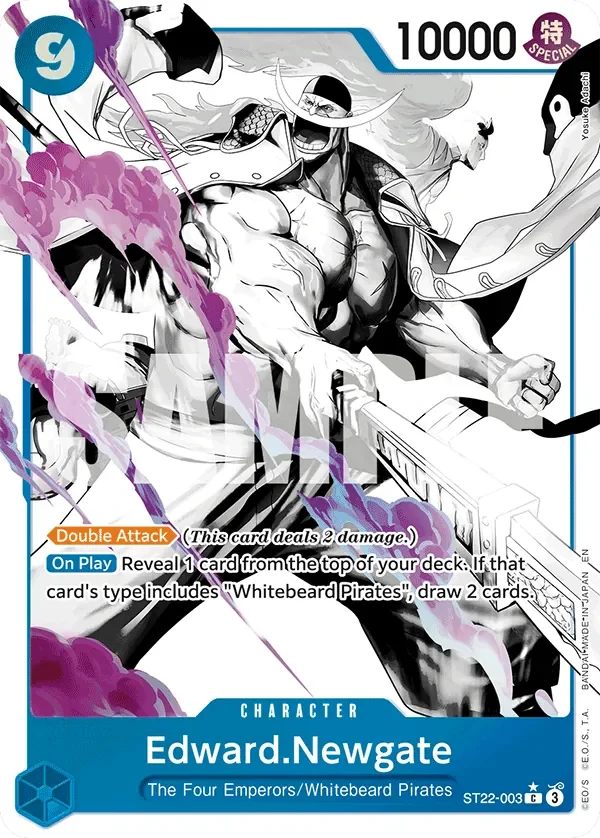 Edward.Newgate 「ST22-003」 — Ace & Newgate「EN」