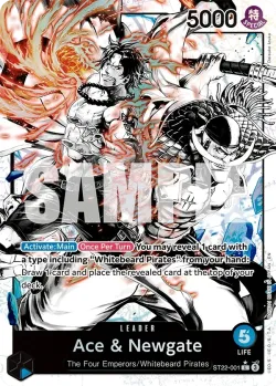 Ace & Newgate 「ST22-001」 — Ace & Newgate「EN」