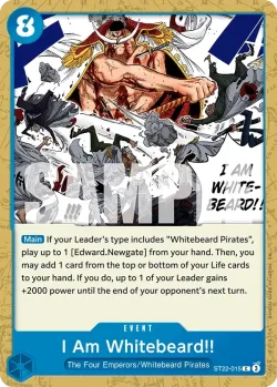 I Am Whitebeard!! 「ST22-015」「EN」