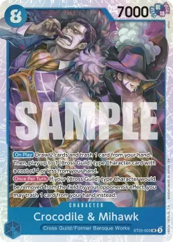 Crocodile & Mihawk 「ST25-003」「EN」