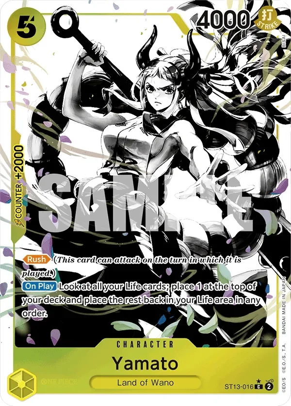 Yamato 「ST13-016」 — Ultra Deck: The Three Brothers「EN」