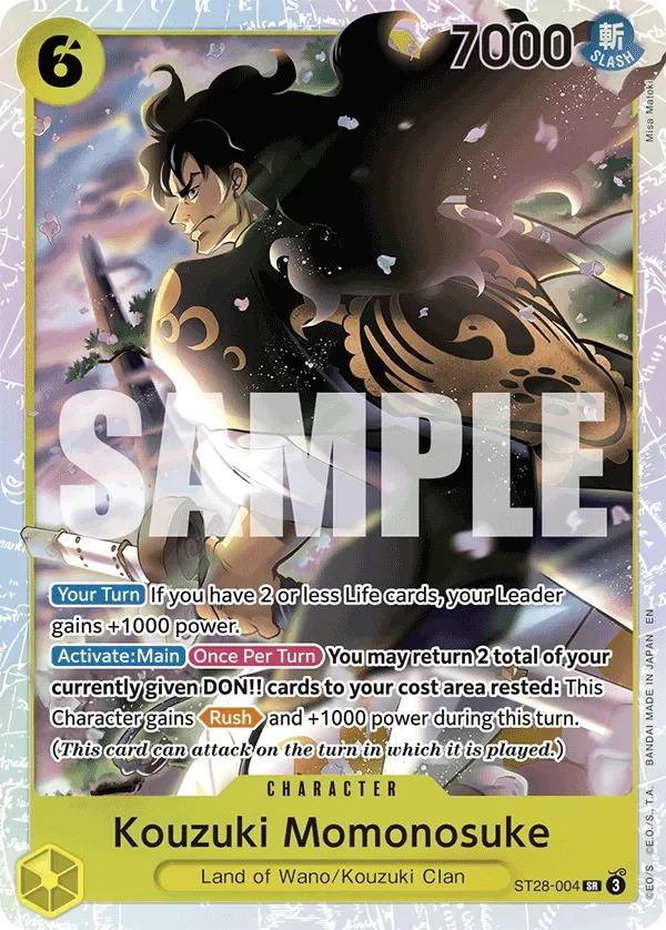 Kouzuki Momonosuke 「ST28-004」「EN」