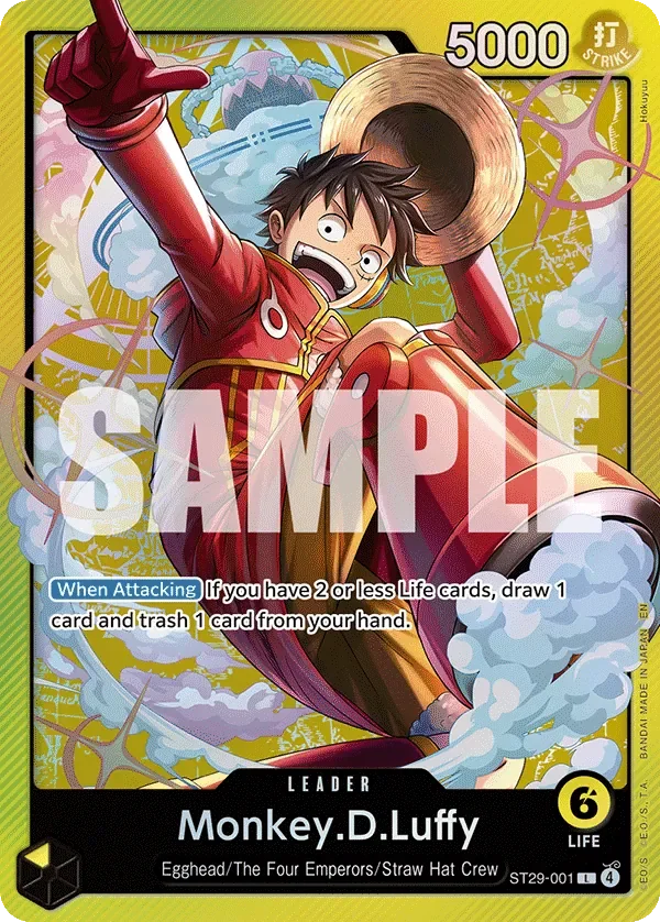 Monkey.D.Luffy 「ST29-001」「EN」