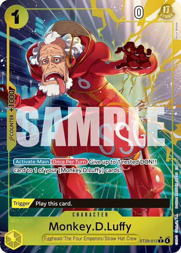 Monkey.D.Luffy 「ST29-012」 — Egghead fa「EN」