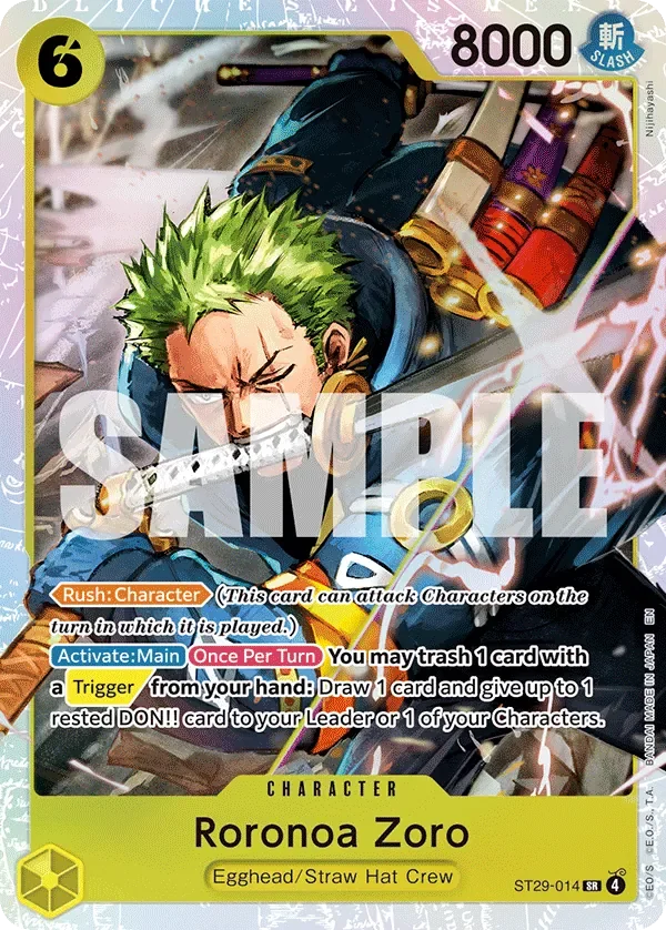 Roronoa Zoro 「ST29-014」「EN」