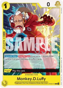 Monkey.D.Luffy 「ST29-012」「EN」