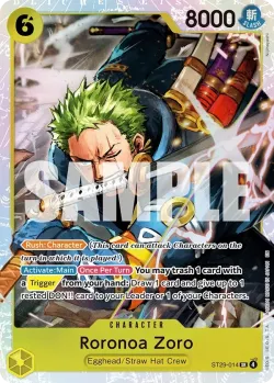 Roronoa Zoro 「ST29-014」「EN」