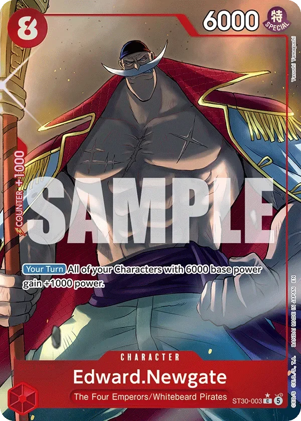 Edward.Newgate 「ST30-003」 — EX Luffy & Ace fa 「EN」