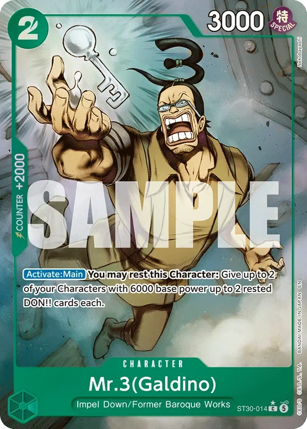 Mr.3(Galdino) 「ST30-014」 — EX Luffy & Ace fa 「EN」