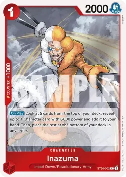 Inazuma 「ST30-002」「EN」
