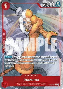 Inazuma 「ST30-002」 — EX Luffy & Ace fa 「EN」