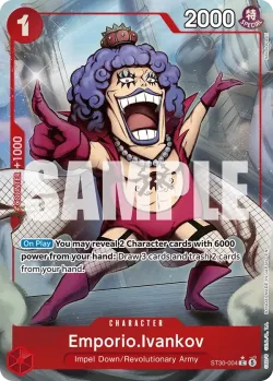 Emporio.Ivankov 「ST30-004」 — EX Luffy & Ace fa 「EN」
