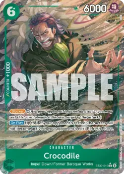 Crocodile 「ST30-010」 — EX Luffy & Ace fa 「EN」