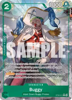 Buggy 「ST30-011」 — EX Luffy & Ace fa 「EN」