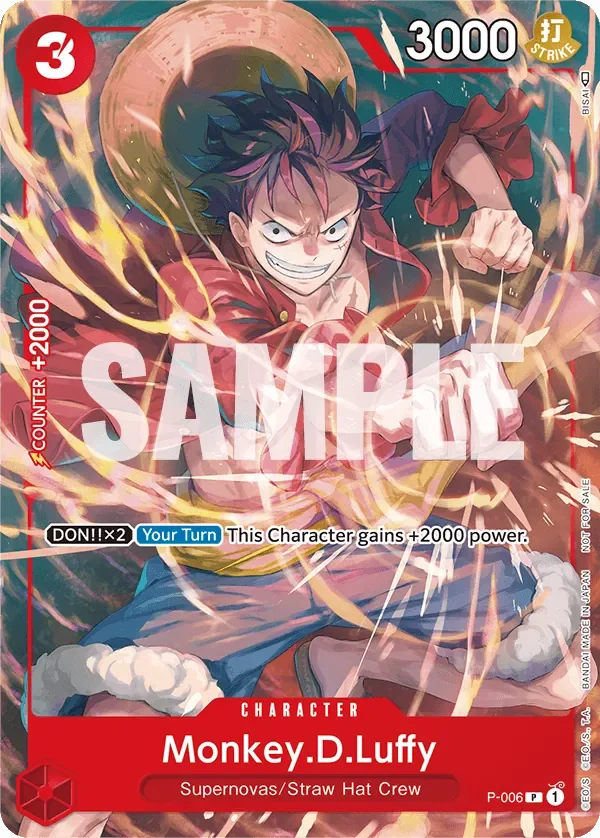 Monkey.D.Luffy 「P-006」「EN」