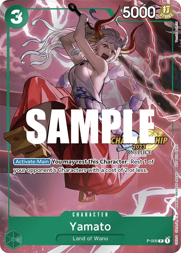 Yamato 「P-008」 — Championship 2023 Celebration Pack「EN」