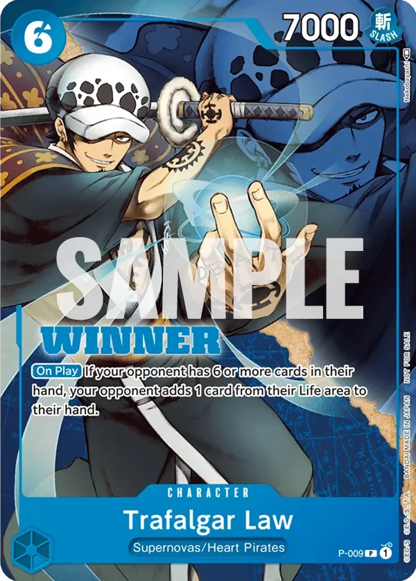 Trafalgar Law 「P-009」 — Tournament Pack Vol.1 win「EN」