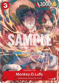 Monkey.D.Luffy 「P-006」「EN」