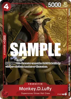Monkey.D.Luffy 「P-007」 — Championship 2023 Celebration Pack「EN」