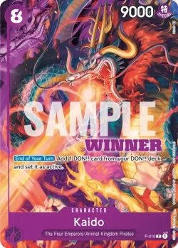 Kaido 「P-010」 — Tournament Pack Vol.1 win「EN」