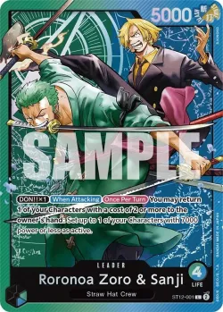 Zoro & Sanji Starter Deck 「ST12」 (English)
