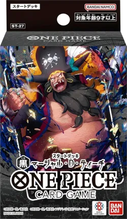 BLACK Marshall.D.Teach Starter Deck 「ST-27」 (Japanese)