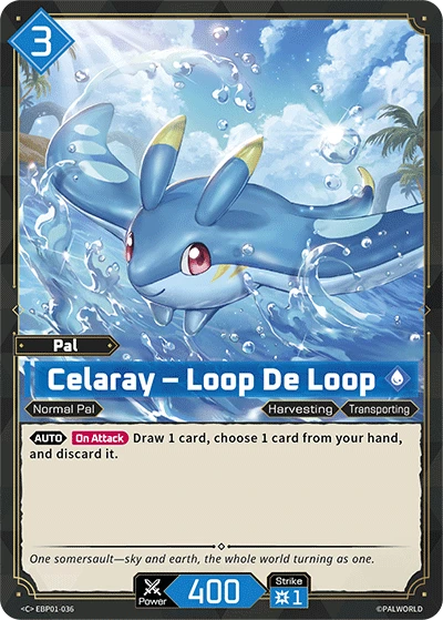 Celaray – Loop De Loop #EBP01-036 · Palworld TCG