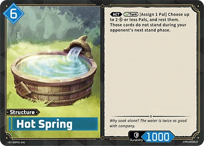 Hot Spring #EBP01-041 · Palworld TCG