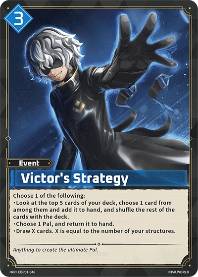 Victor's Strategy #EBP01-046 · Palworld TCG